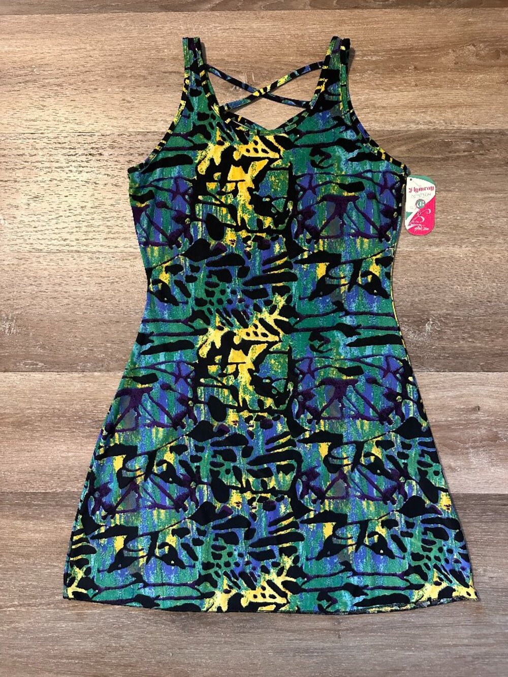 Flyaway Collection Abstract Print Summer Dress | S/M | New With Tags